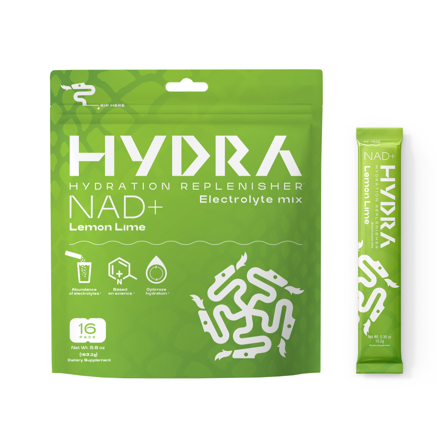 Hydra Electrolyte Powder- Lemon Lime
